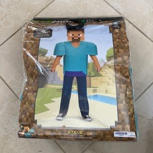 Minecraft Steve child Halloween costume